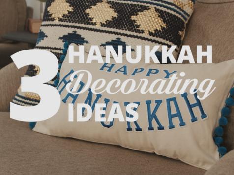 3 DIY Hanukkah Decorations