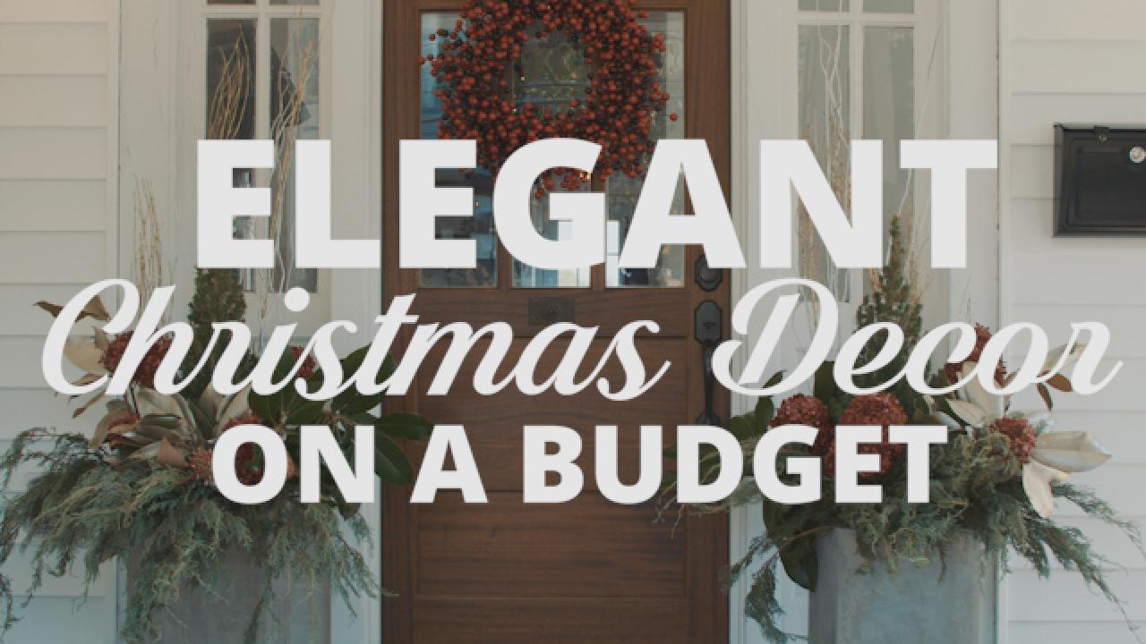 Christmas Decor on a Budget