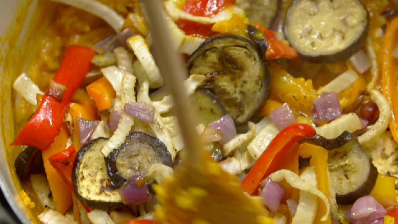 Roasted Vegetable Paella