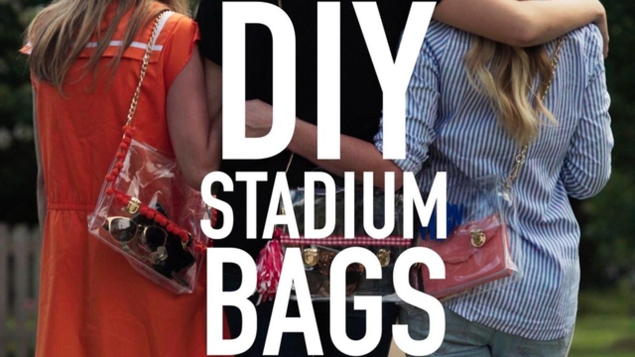 Cute Clear Stadium Bag for Football