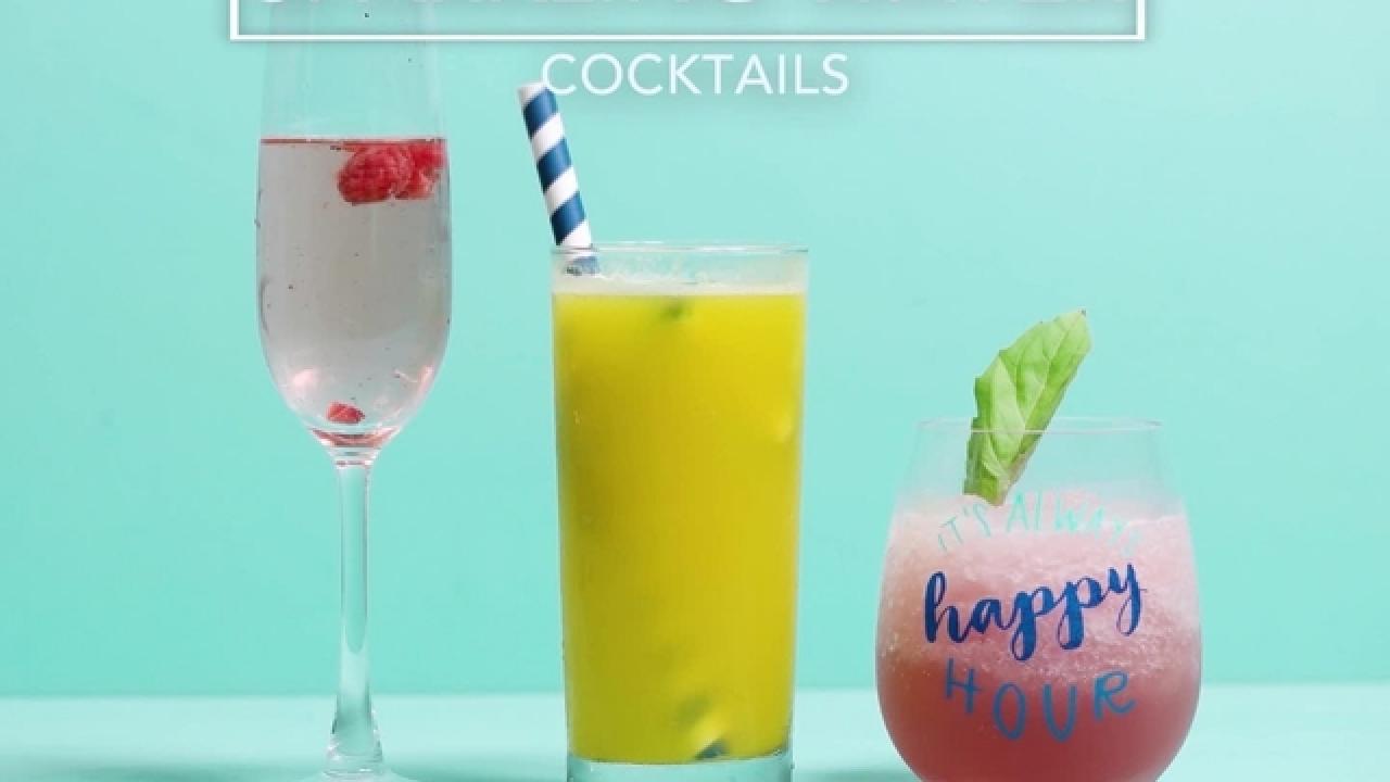3 Sparkling Water Cocktails