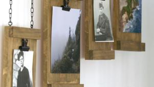 DIY Rustic Hanging Photo Boards