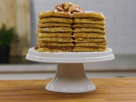 Waffle Apple Stack Cake Recipe