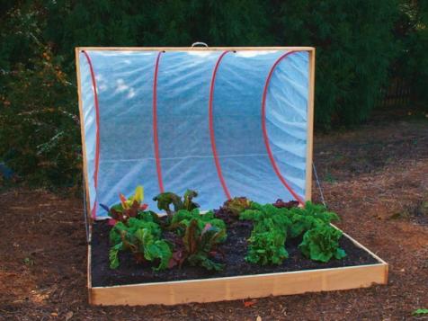 How to Build a Hula Hoop Cold Frame