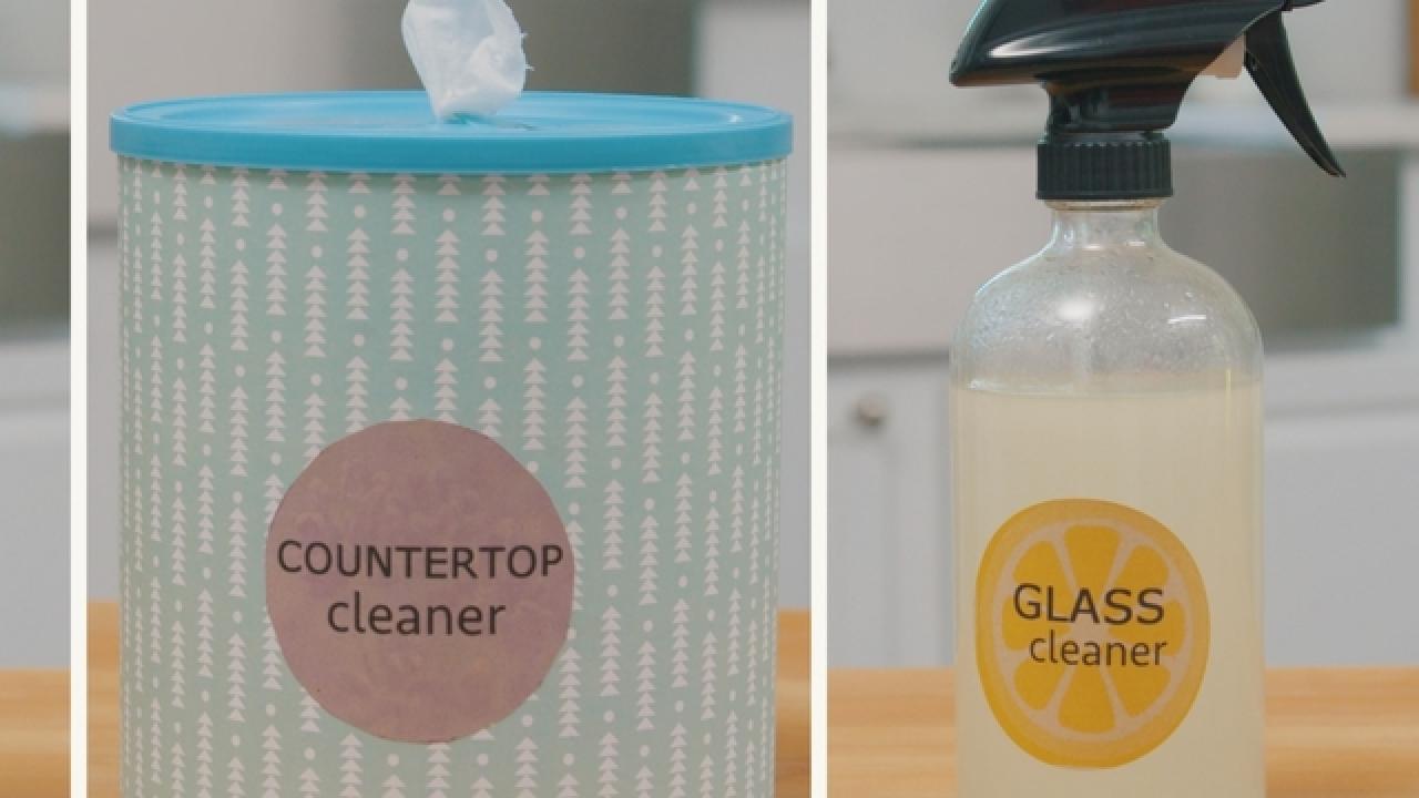 DIY Kitchen Cleaners