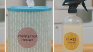 DIY Kitchen Cleaners