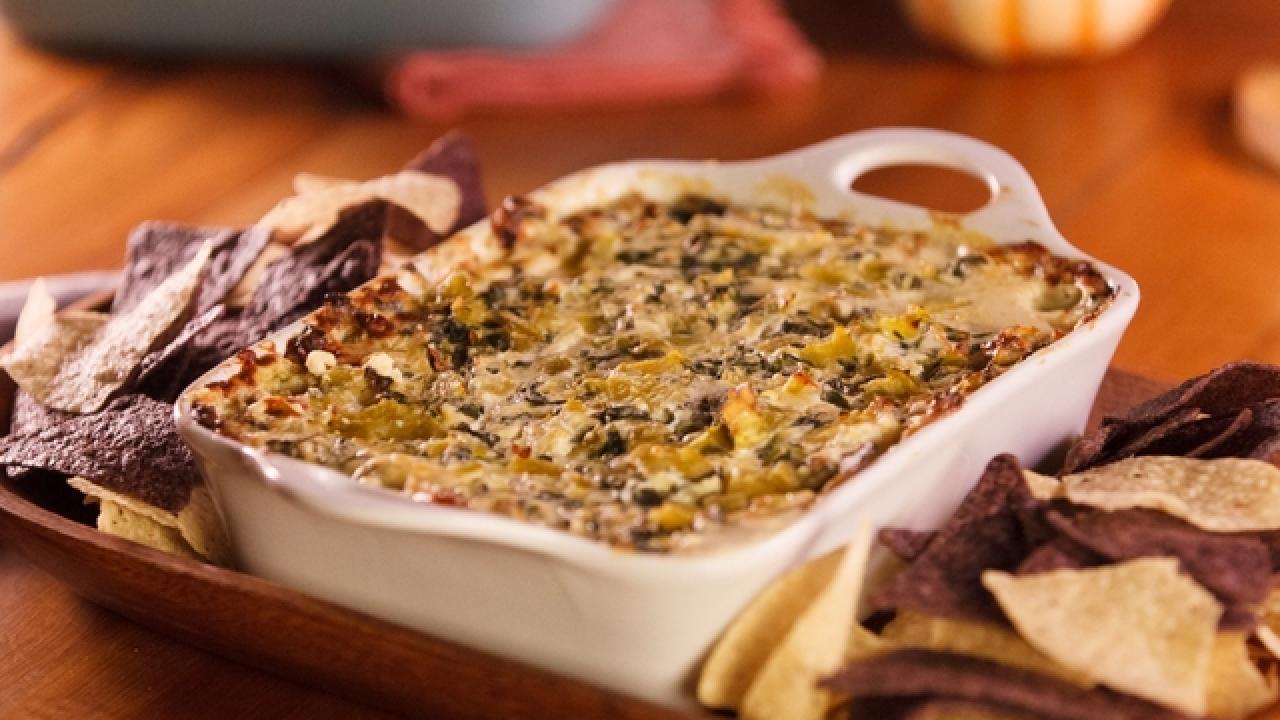 Green Chile Spinach Dip