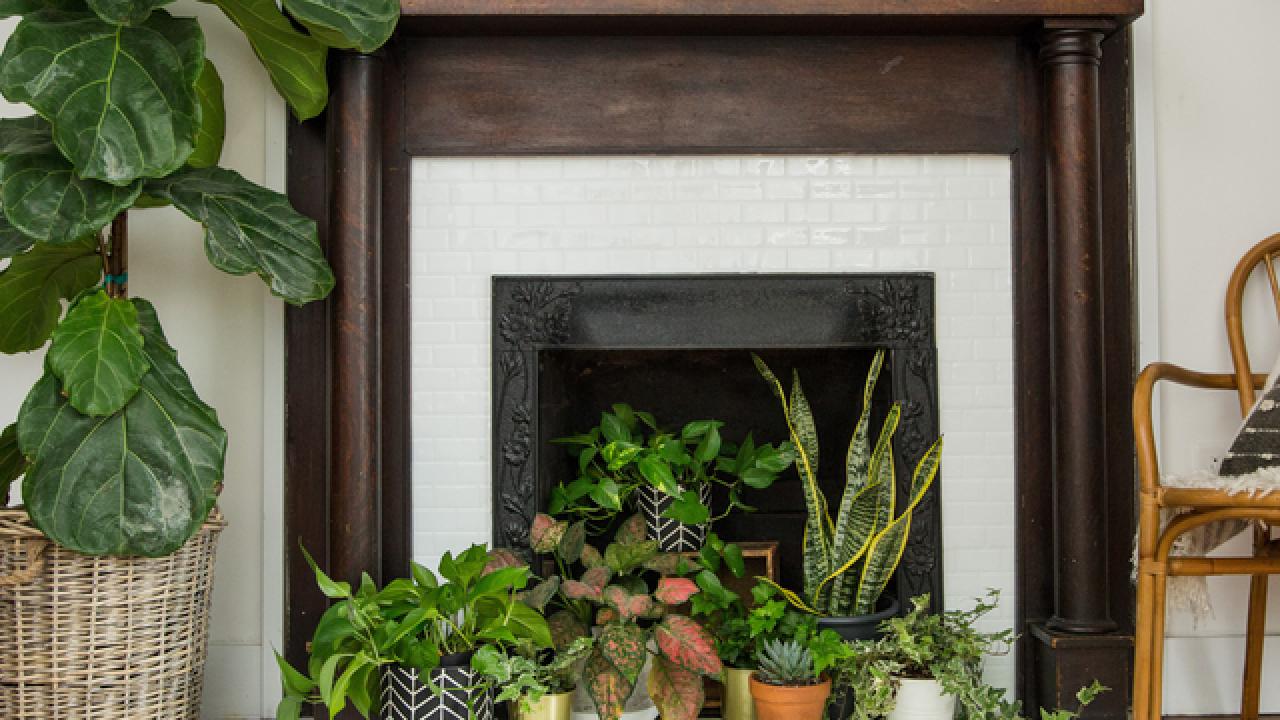 Fireplace Filler Ideas