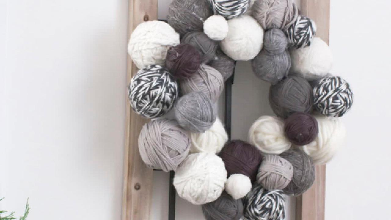 3 Foam Ball Wreath Ideas