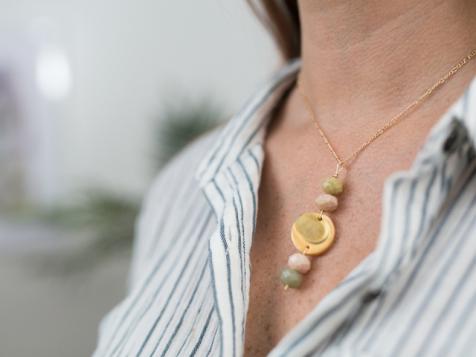 DIY Thumbprint Necklace