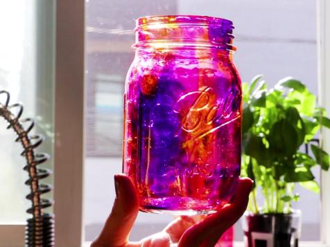 Decorate Glass Jars 3 Ways