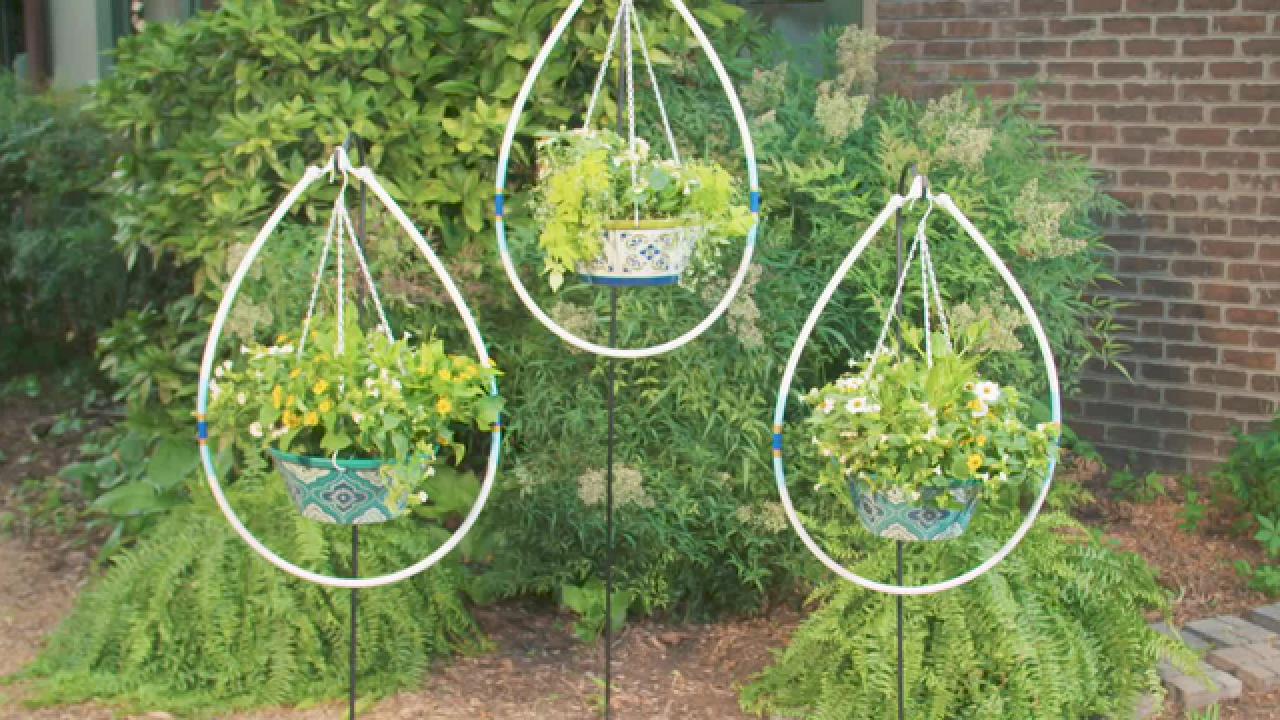 Dressed-Up Hanging Baskets