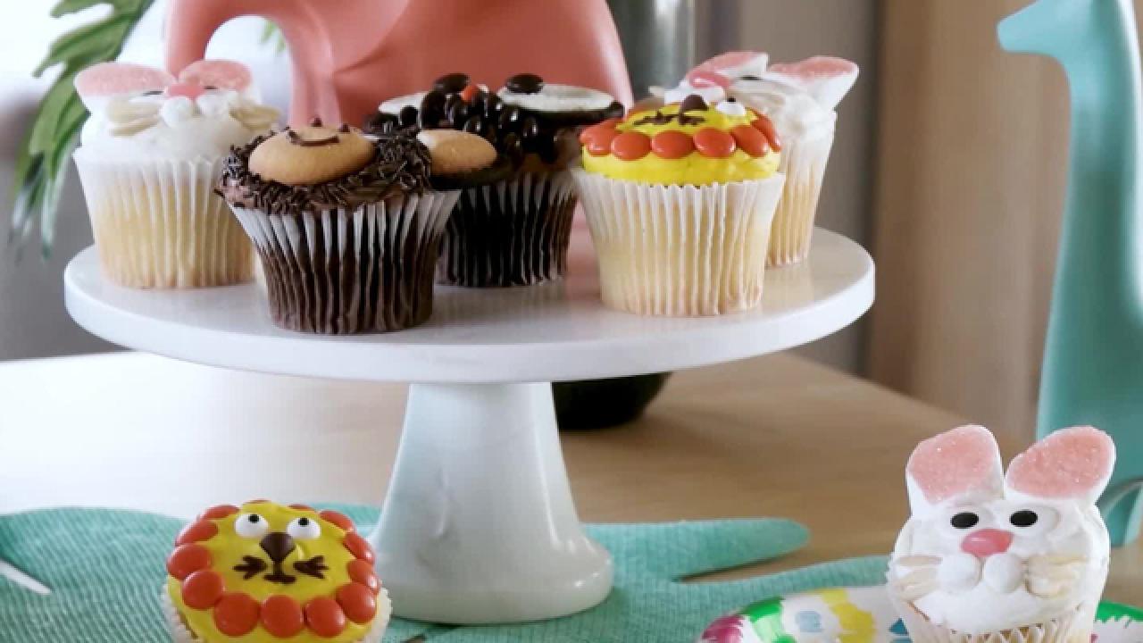 Adorable Emoji Animal Cupcakes