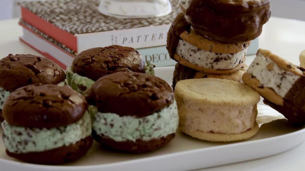 How to Make Gourmet Ice Cream Sandwiches