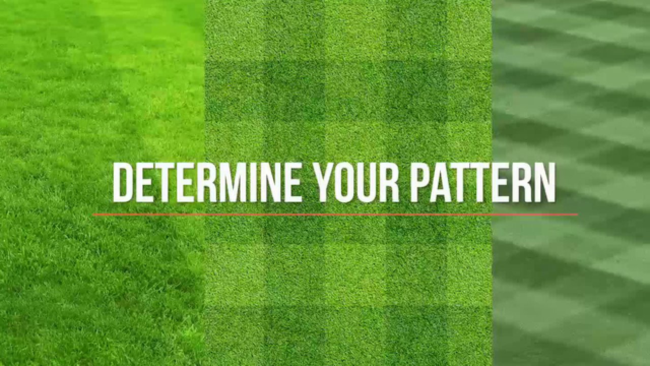 How to Stripe a Lawn
