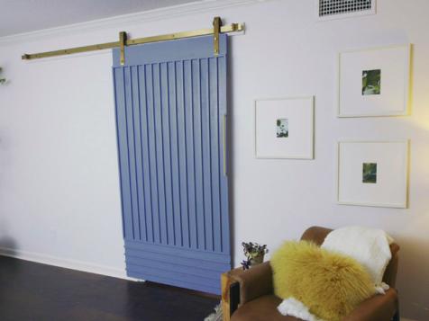 How to Create a Chic Sliding Barn Door