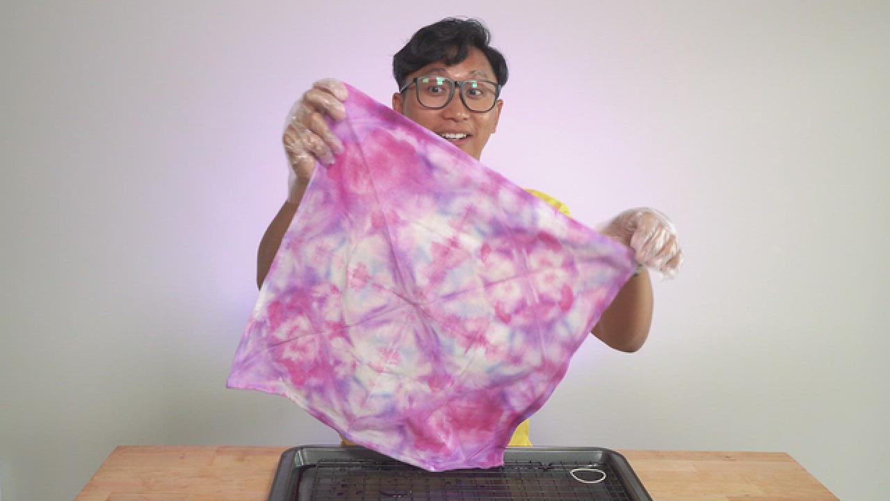 Ice Tie-Dye Tested
