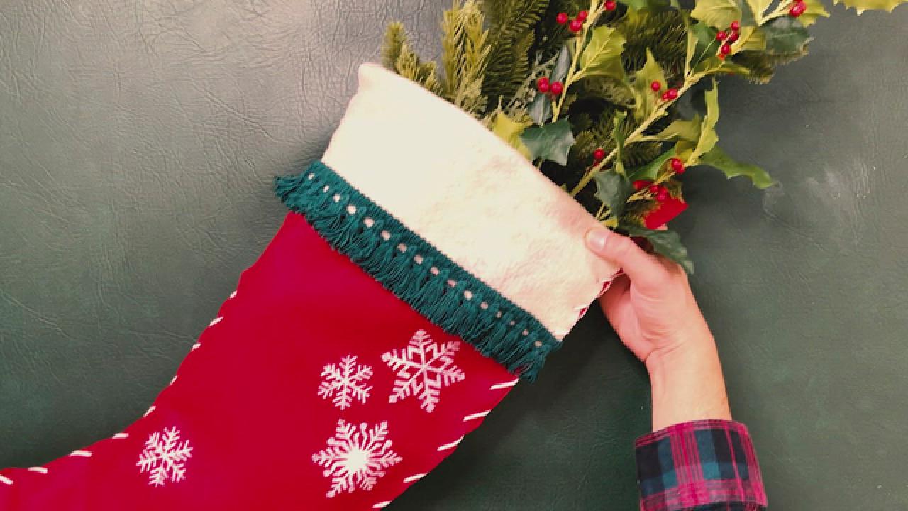 How to Make a Giant Stocking