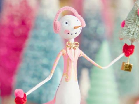 Make a Frosty Folly Snowman Figure With Glitterville's Stephen Brown