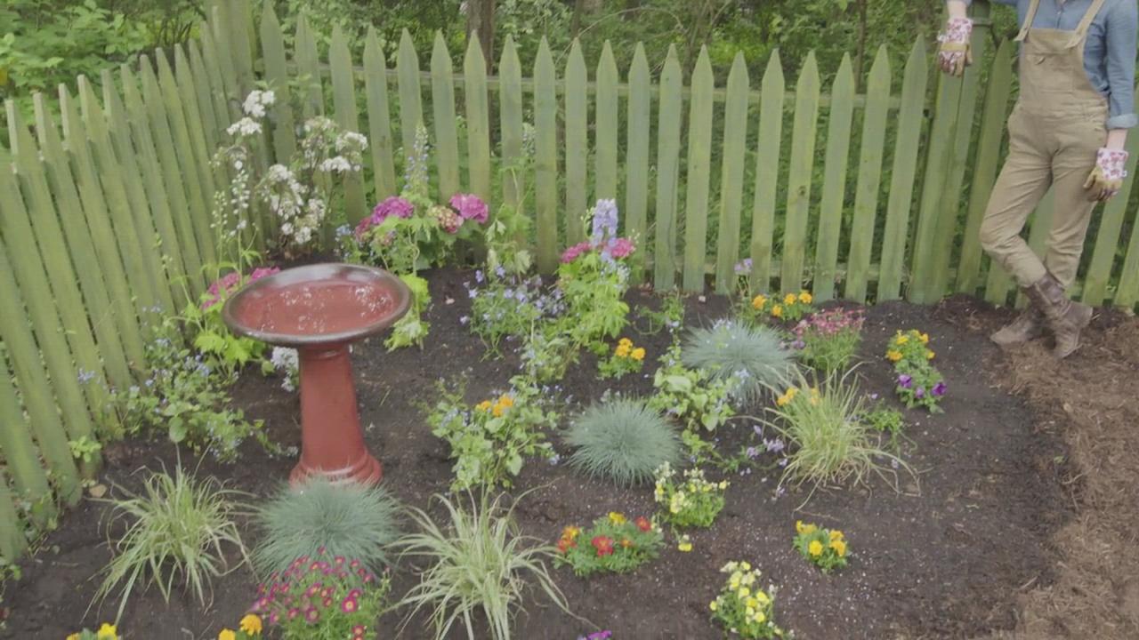 Easy Flower Bed