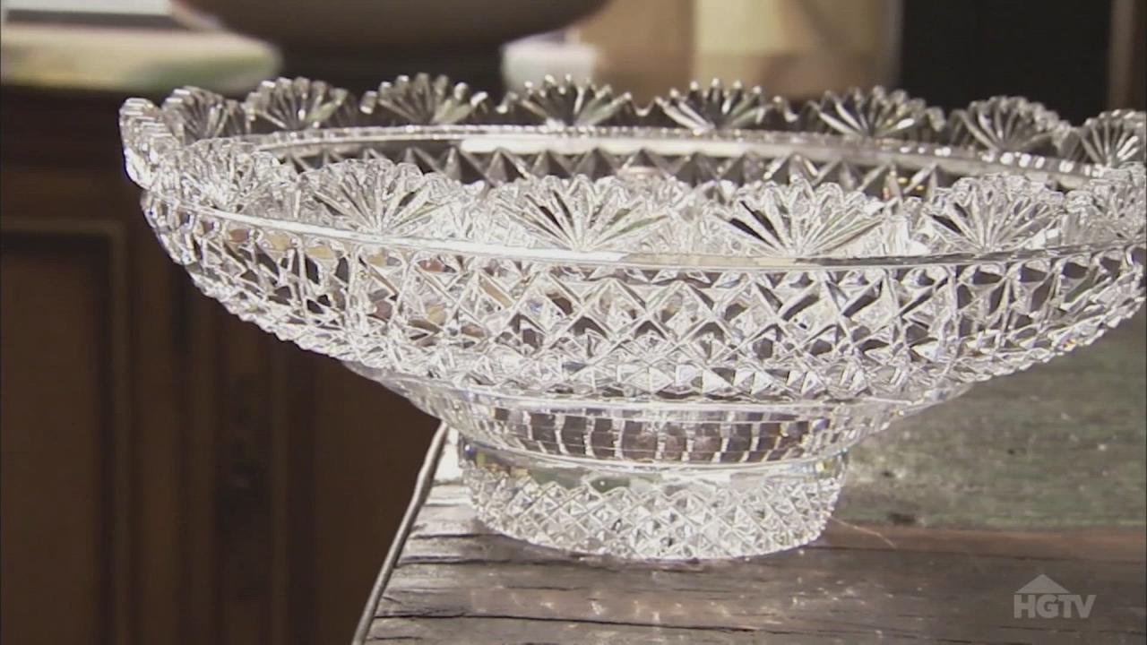 Identifying Antique China and Real Crystal at the Flea Market