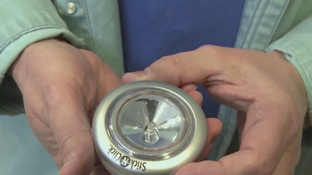 Kitchen Crashers Quick Tip: Puck Lights