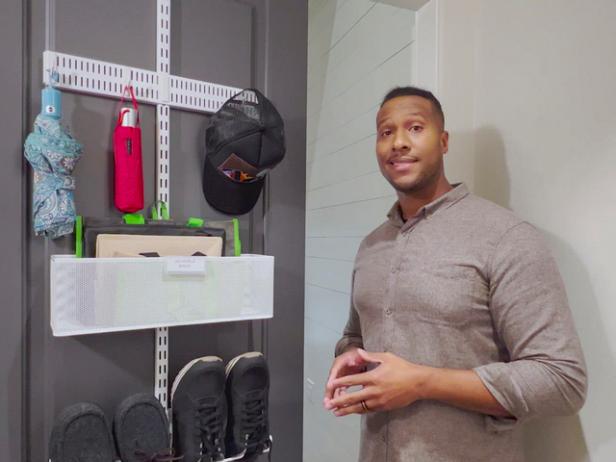 How to Add More Storage With an Over-the-Door Rack Video | HGTV