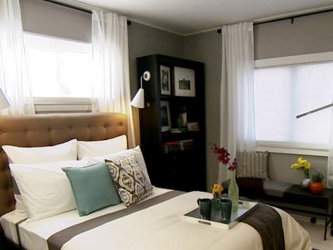 Modern Master Bedroom Makeover on a Budget