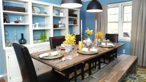 Comfy Farmhouse Dining Room