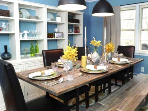 Comfy Farmhouse Dining Room