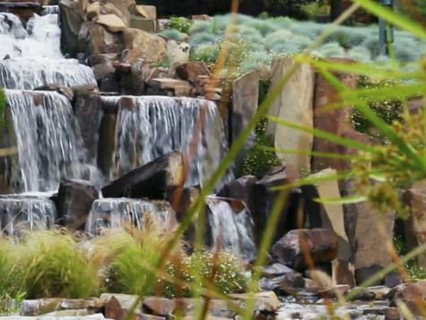 Bradbury Estate Water Features: Pool and Waterfall