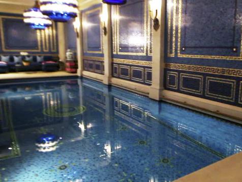 Million Dollar Rooms Indoor Basement Pool and Spa