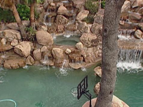 Tarzan-Inspired Swimming Pool