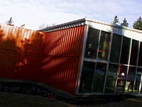 Shipping-Container Summer Home