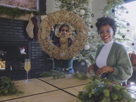 DIY Holiday Wreath