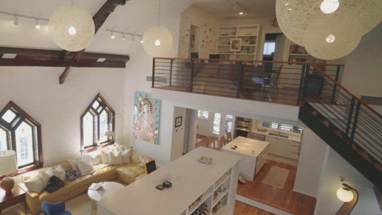 Church into Eclectic Home