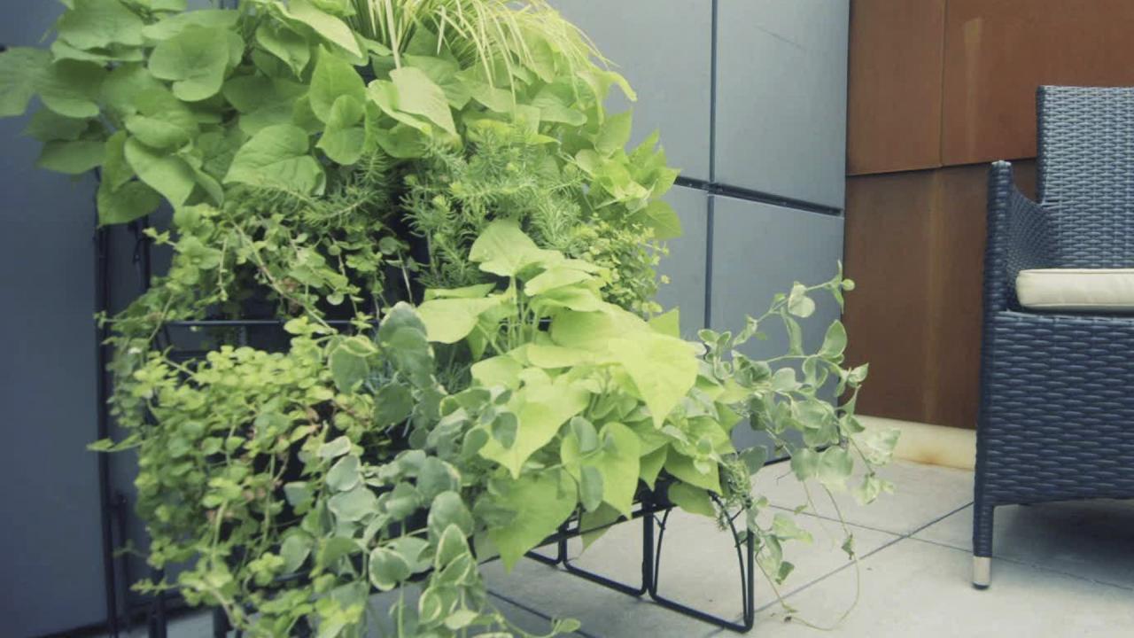 Small Space: Use a Plant Stand