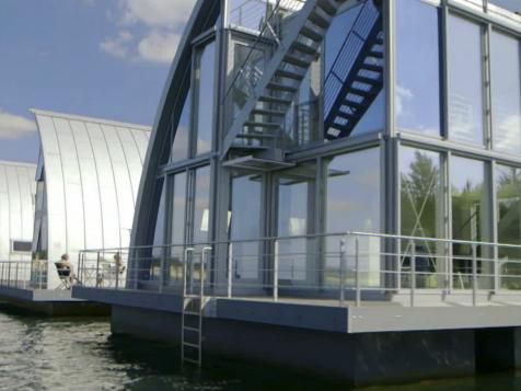 Floating Steel Ark Homes