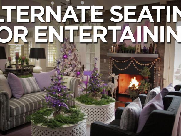 Easy Ways to Add Extra Seating Video | HGTV