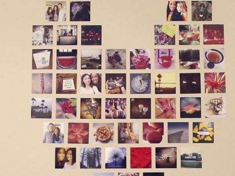 DIY Heart Photo Collage