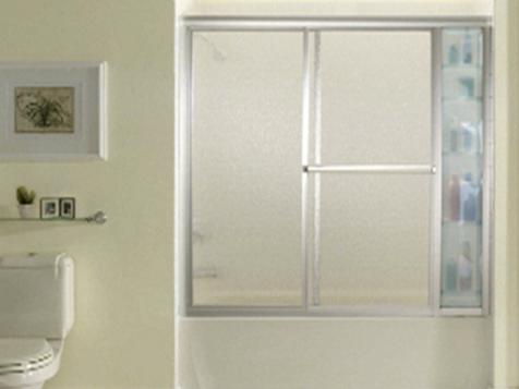Organized Shower Door