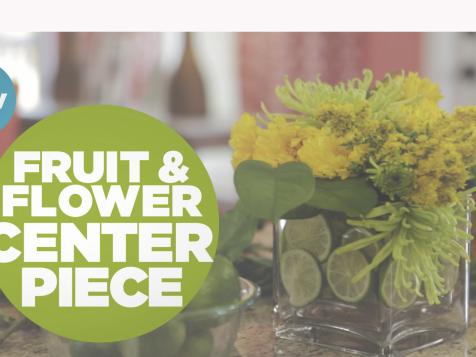 Fruit and Flower Centerpiece