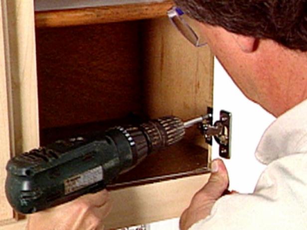 How to Replace Kitchen Cabinet Doors, Drawers and Hardware Video | HGTV
