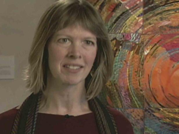 Contemporary Fabric Art Video | HGTV