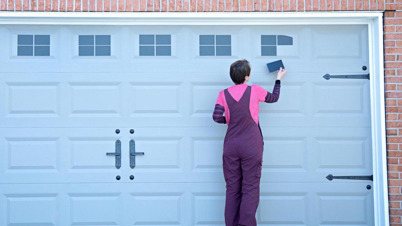 Cheap Garage Makeover With Magnets