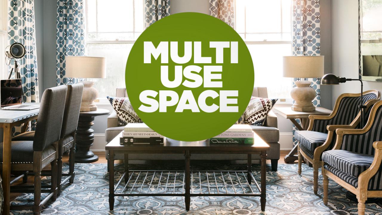 Make the Most of a Multi-Use Space Video | HGTV