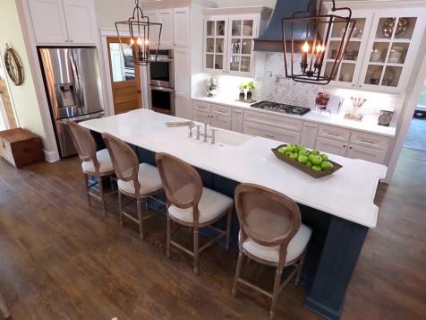 Adding Contrast in a Kitchen