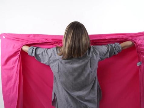 The Easy Way to Fold a Fitted Sheet