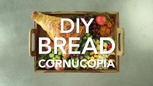 DIY Bread Cornucopia