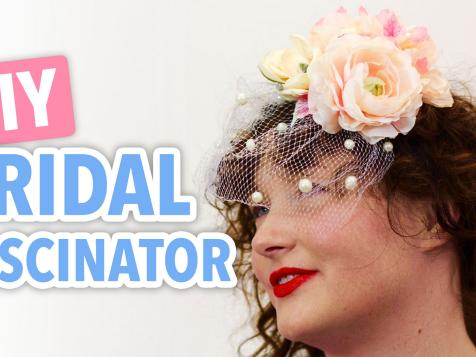 DIY Bridal Fascinator